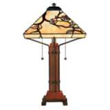 Quoizel Grove Park Tiffany-Style Table Lamp