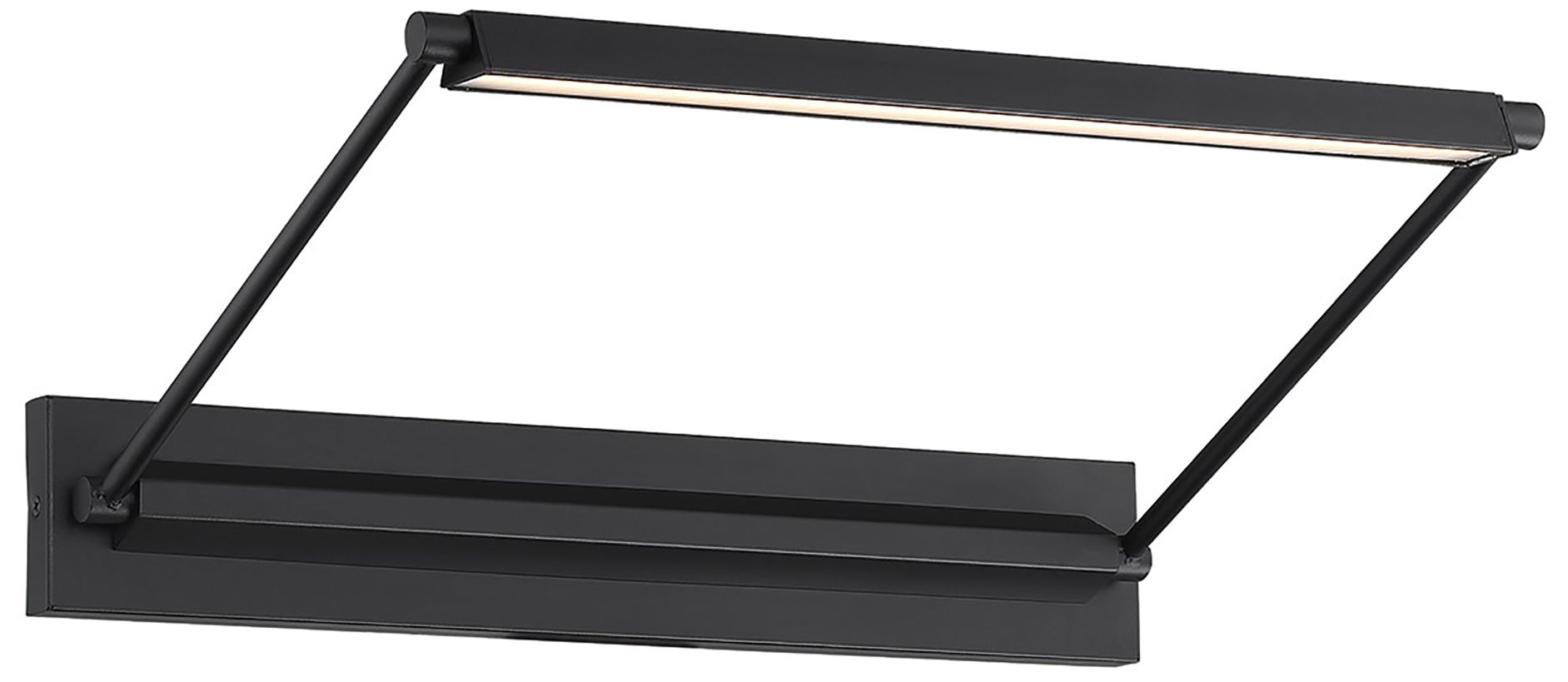 dweLED Hudson 17" Wide Black LED Picture Light