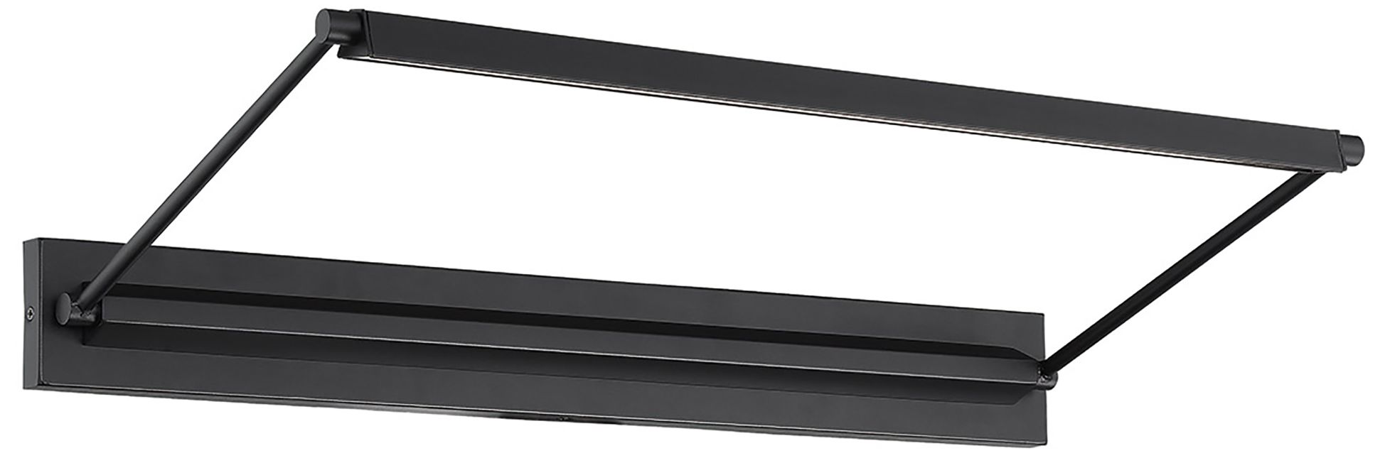 dweLED Hudson 24" Wide Black LED Picture Light