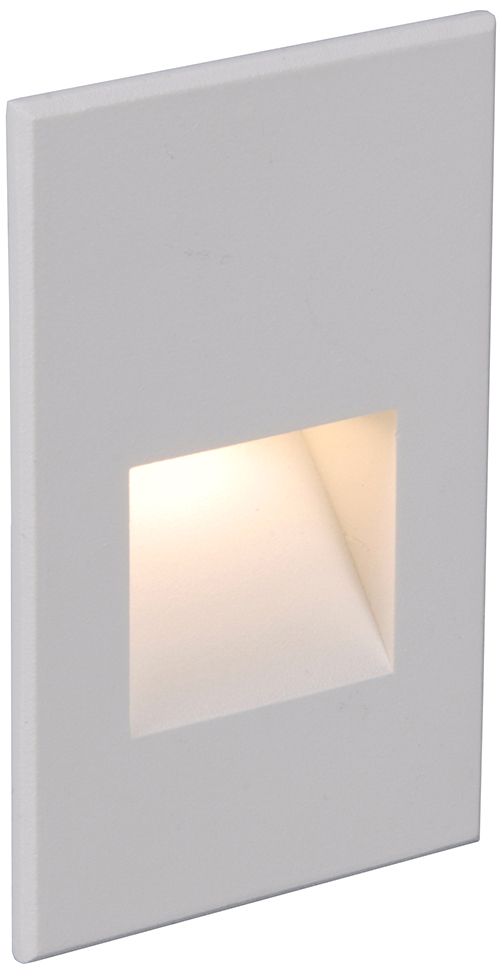 WAC LEDme 3"W White Anti-Microbial Vertical LED Step Light