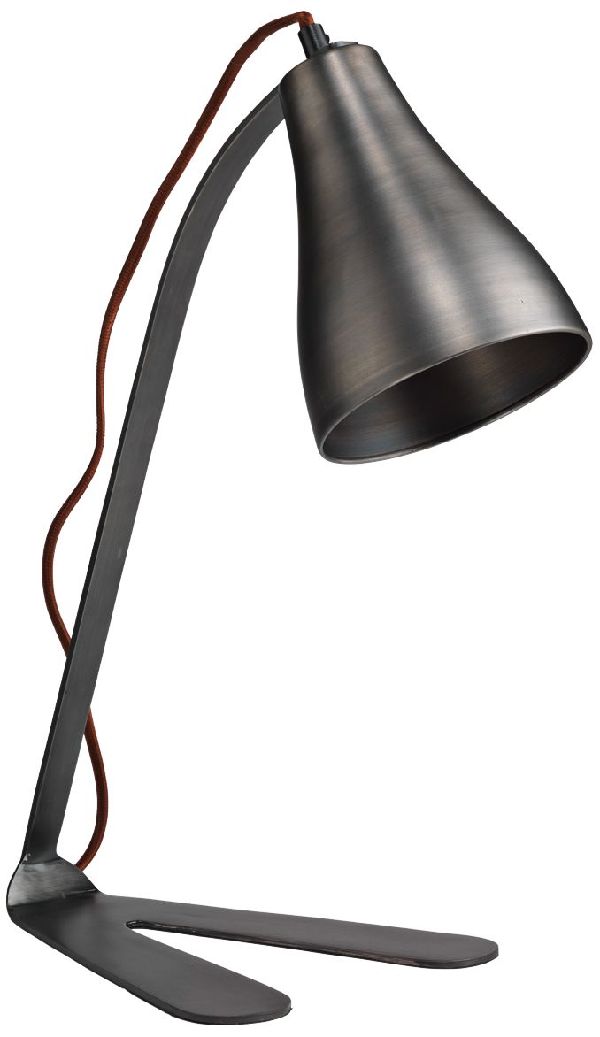 Jamie Young Fleetwood Gun Metal Desk Lamp