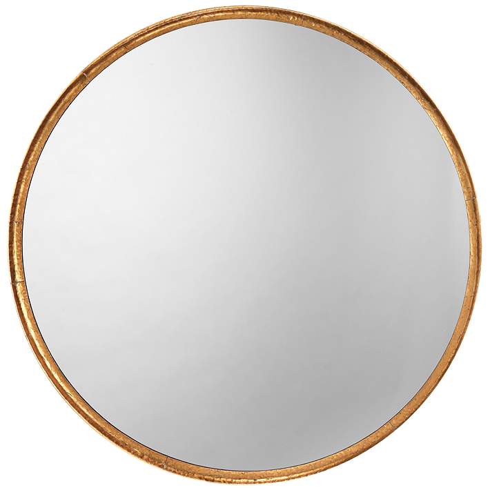 round gold mirror walmart