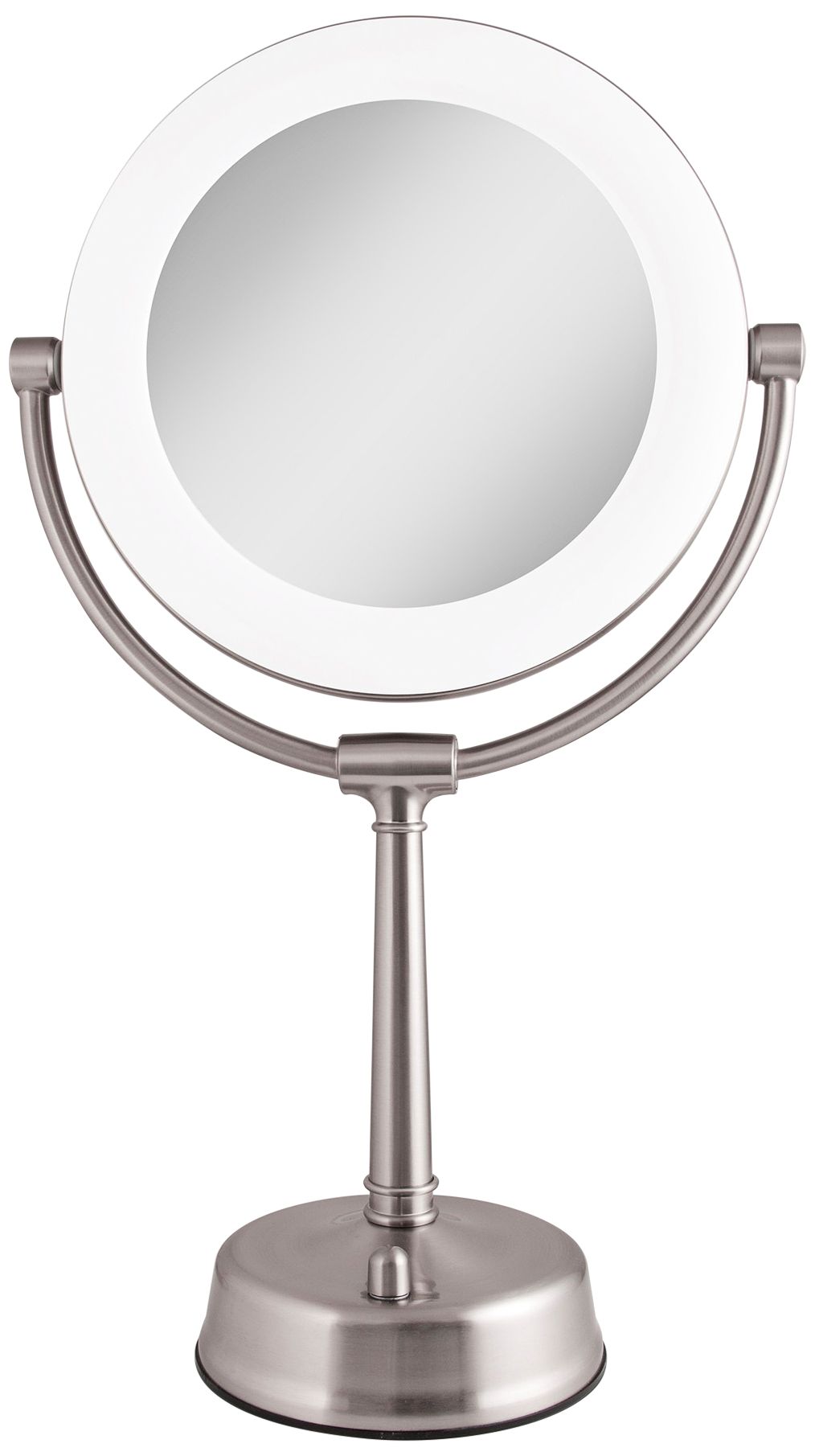 Surround Light Satin Nickel Sunlight Makeup Mirror