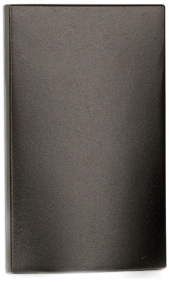 WAC 3 1/4" Wide Bronze Fluid Vertical LED Step Light