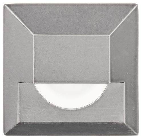 WAC 2" Square Stainless Steel LED In-Ground Step Light