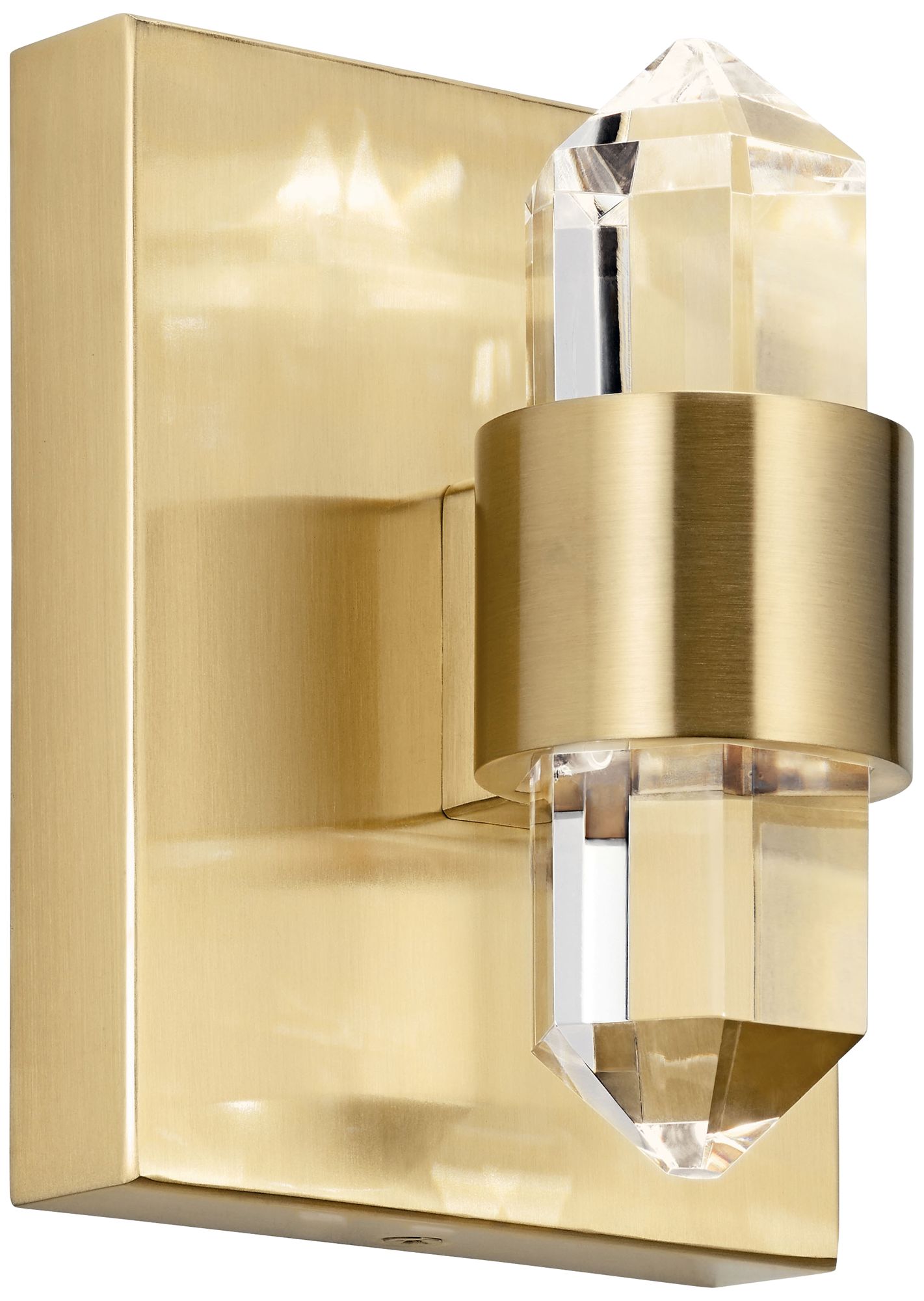 Elan Arabella 6" High Champagne Gold LED Wall Sconce