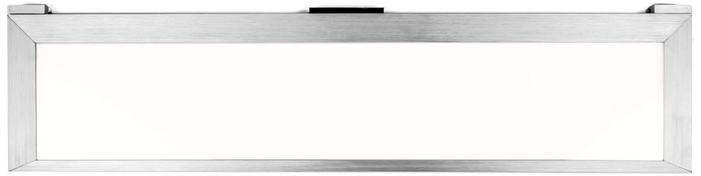 LINE 2.0 20.32"W Brushed Aluminum LED Edge Lit Task Light
