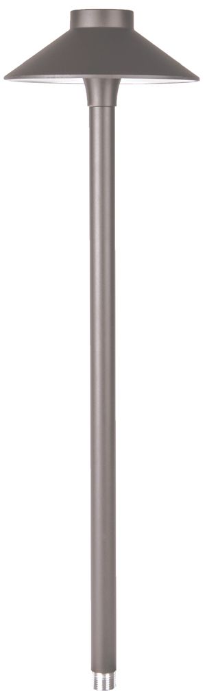 WAC Tiki 22 1/4"H Bronze on Brass LED Landscape Path Light