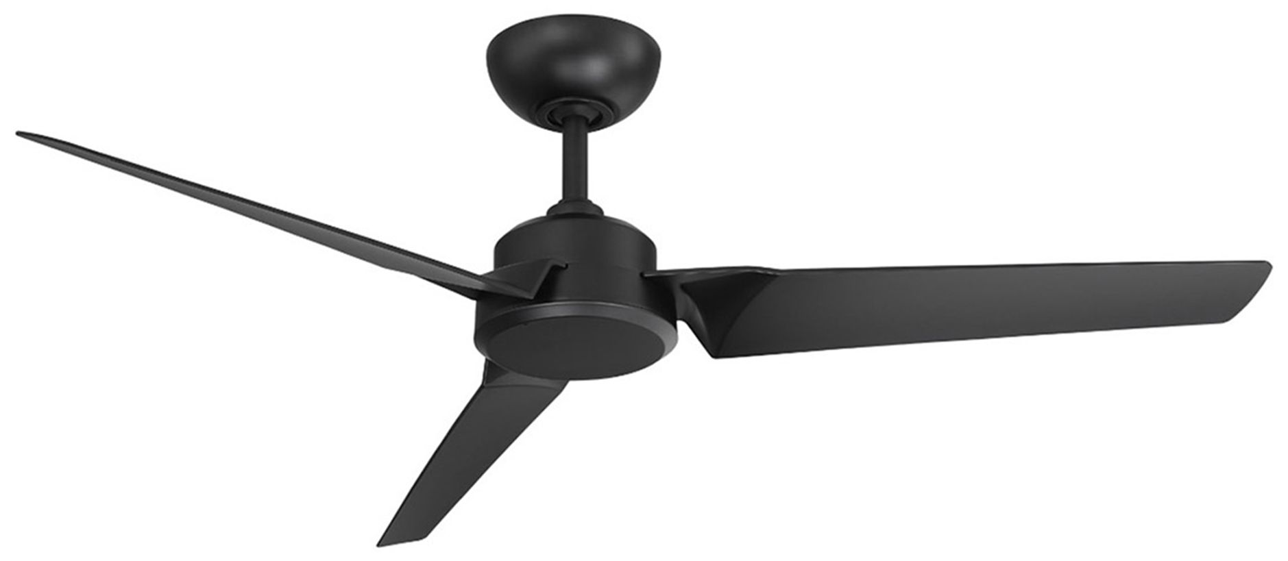 52 Modern Forms Roboto Matte Black Wet Rated Ceiling Fan