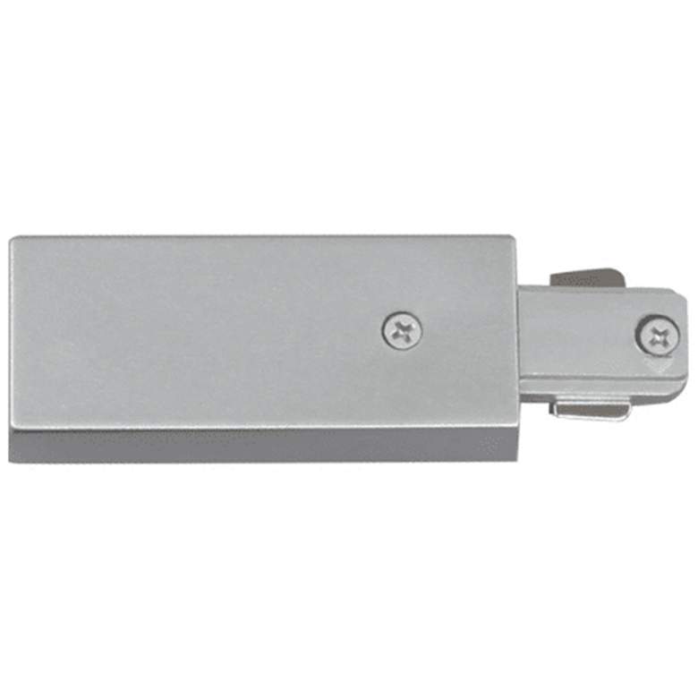 Image 1 Silver Live End Connector for Single Circuit Tracks