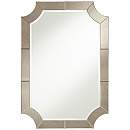 Possini Euro Surri 27 3/4" x 40" Antiqued Wall Mirror