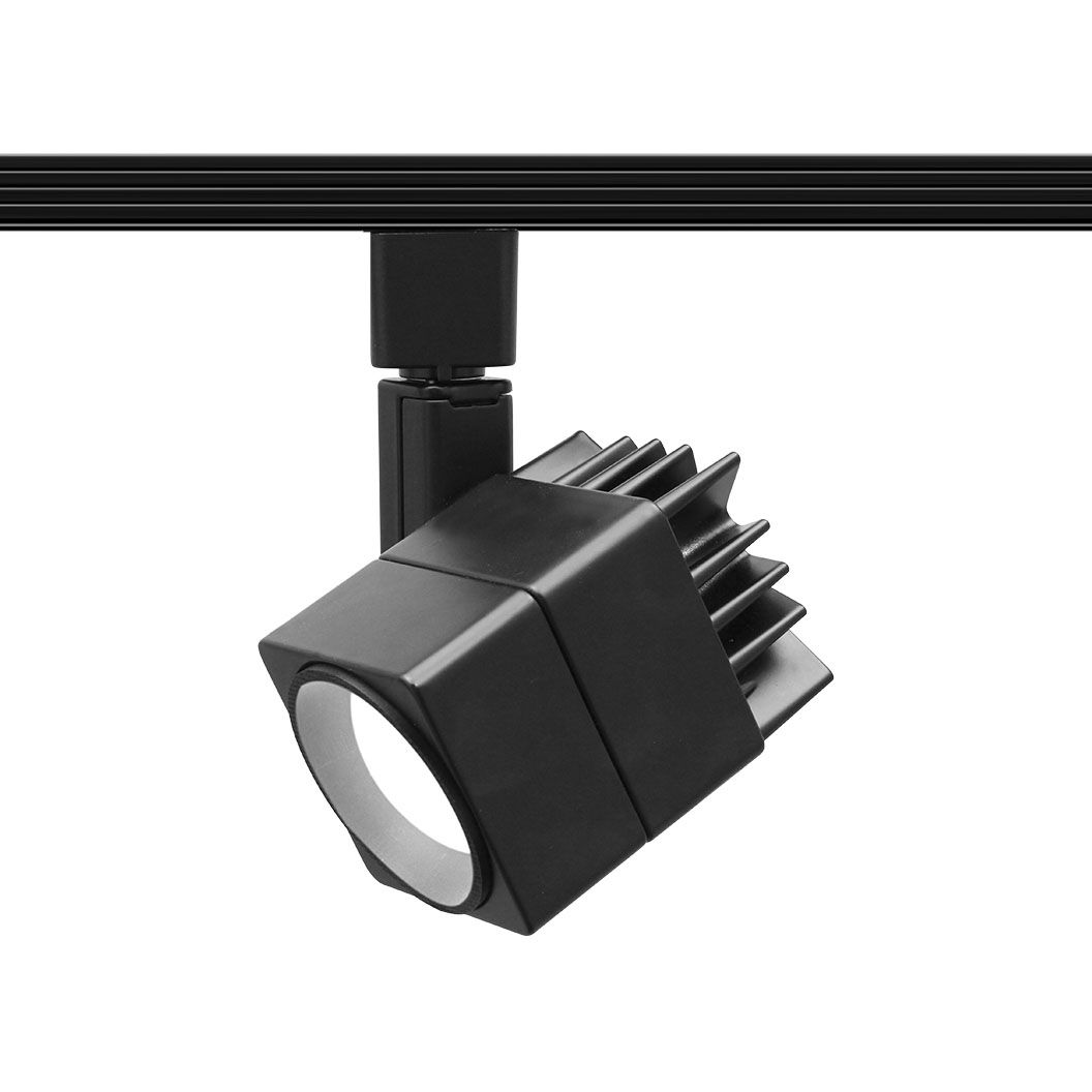 Summit Black Square LED Track Head for Lightolier Systems 75N43 Lamps Plus