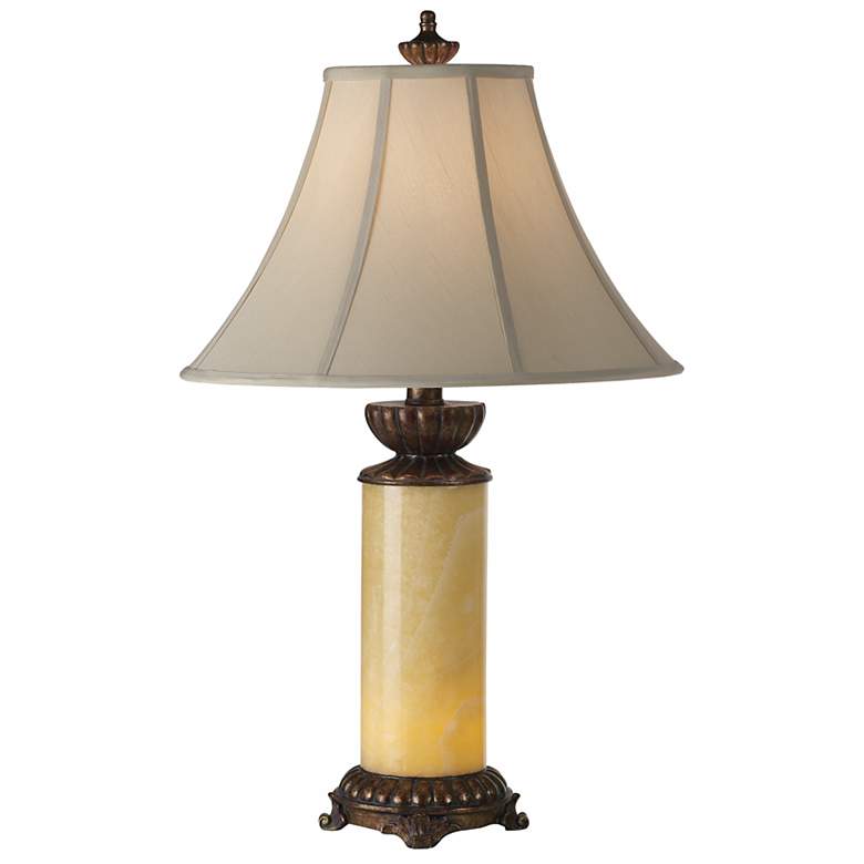 Image 2 Onyx Stone Night Light Table Lamp