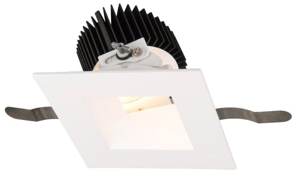 WAC Aether 3 1/2" Square White LED Adjustable Downlight