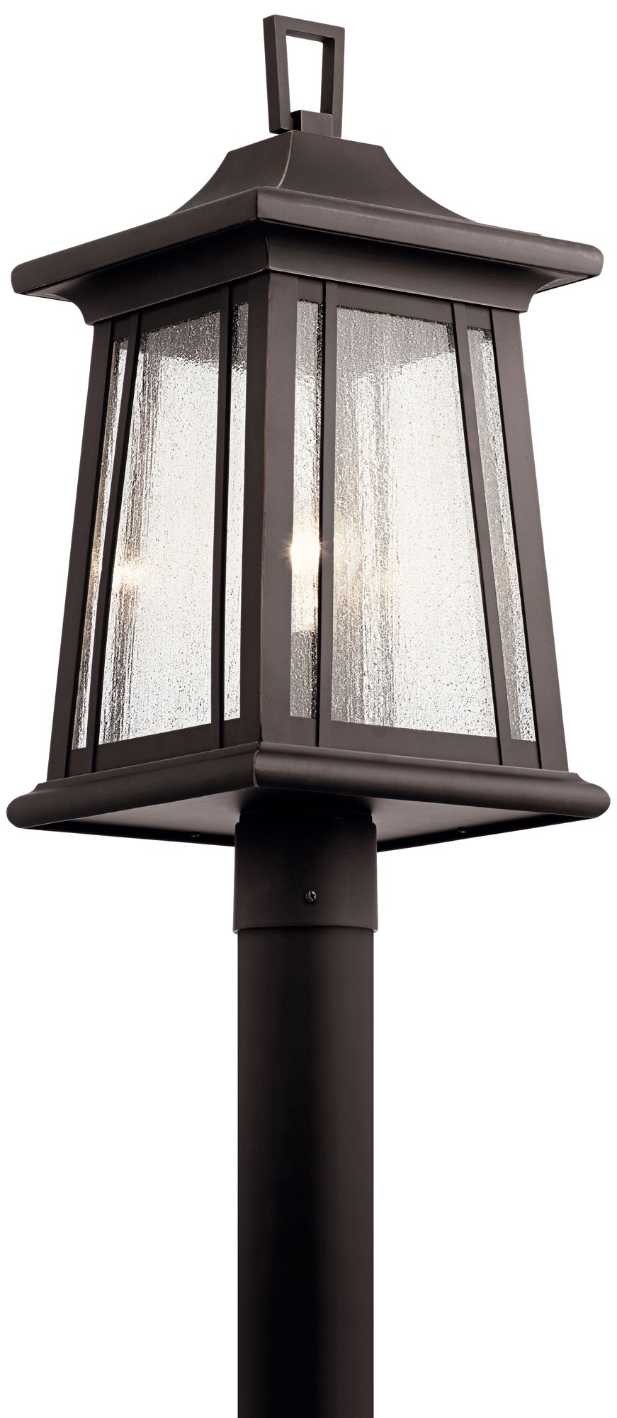 Kichler Taden 21 1/2" High Rubbed Bronze Outdoor Post Light - #76A33 ...