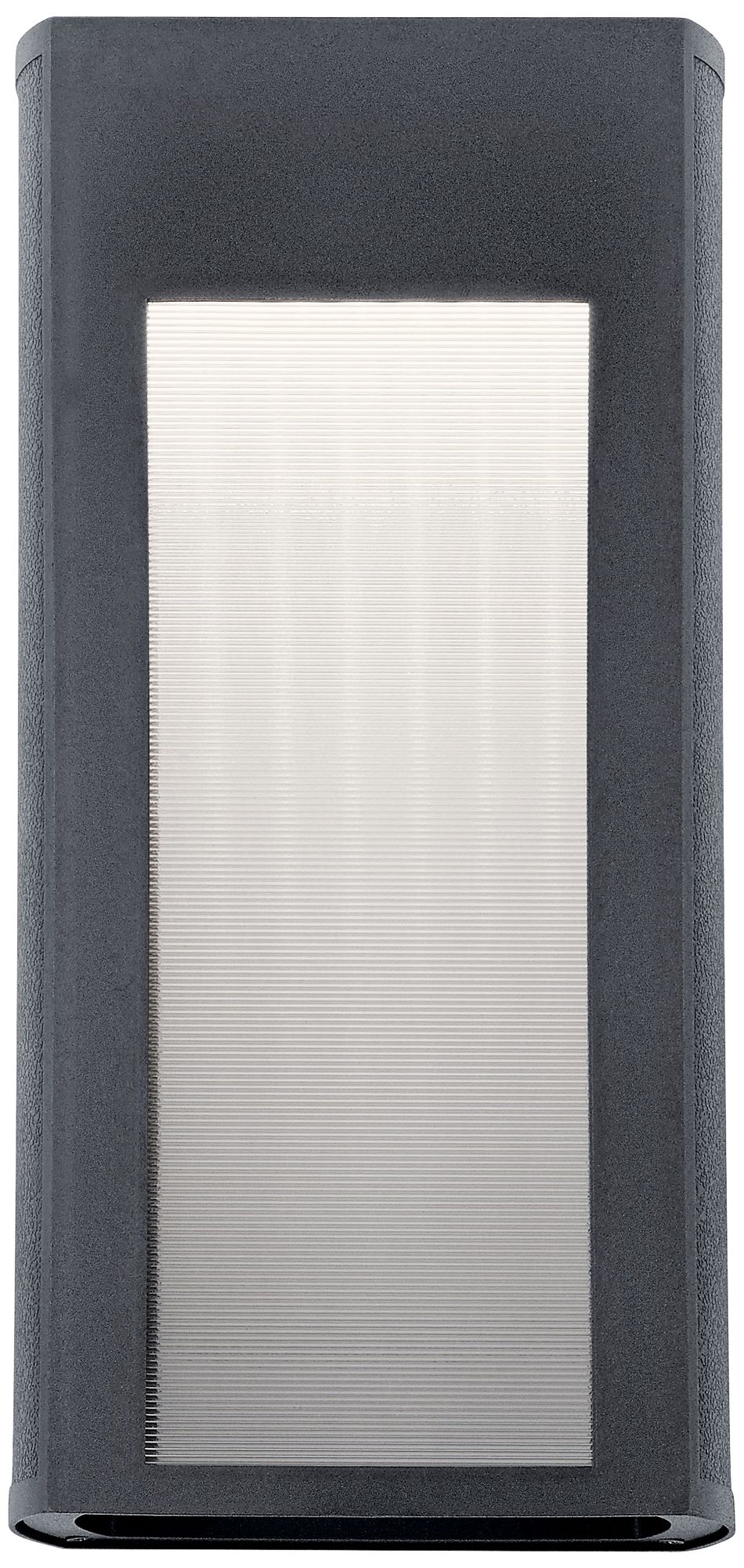Kichler Ryo 16 1/4"H Textured Black LED Outdoor Wall Light