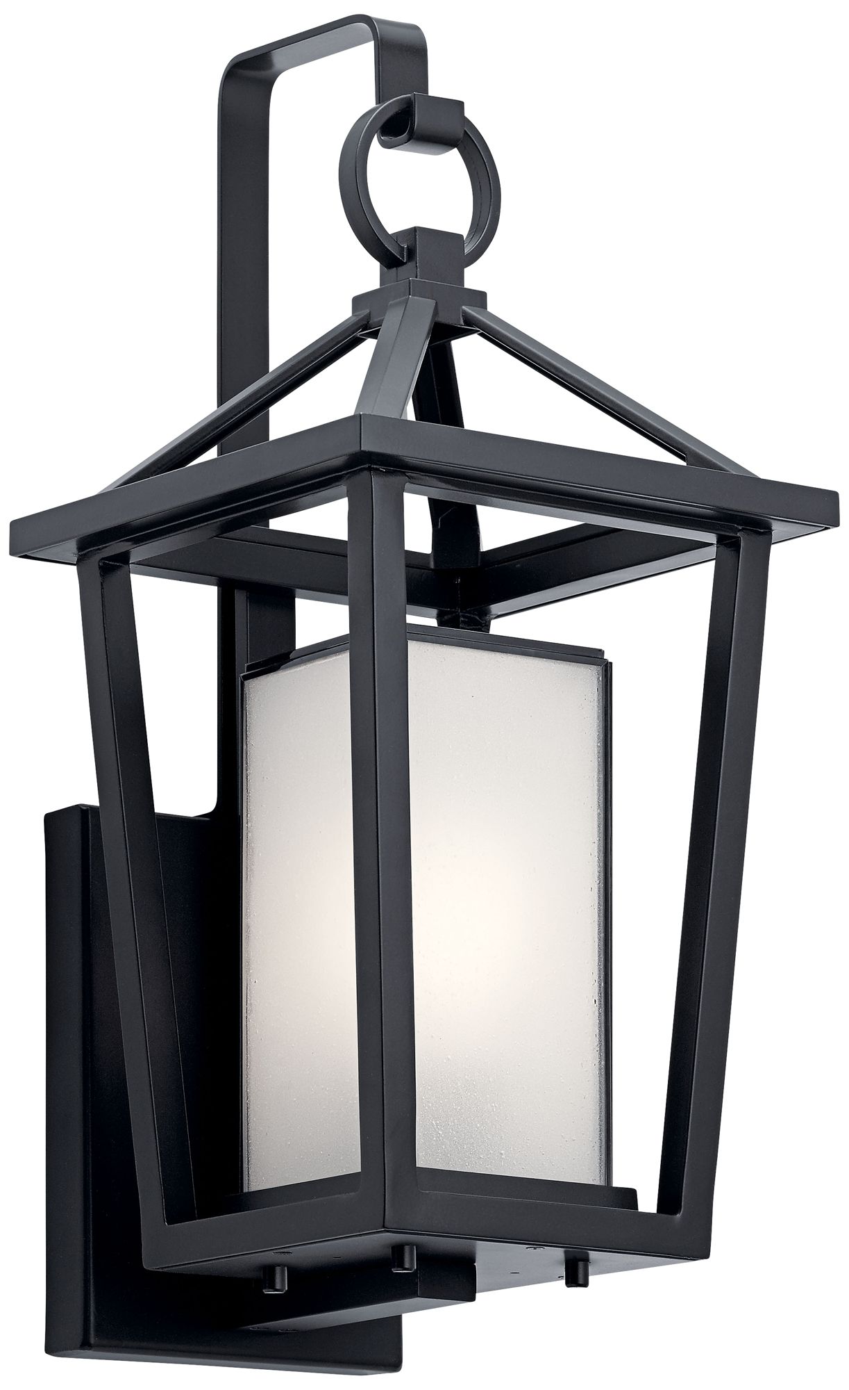Kichler Pai 17 1/4" High Black Open Cage Outdoor Wall Light