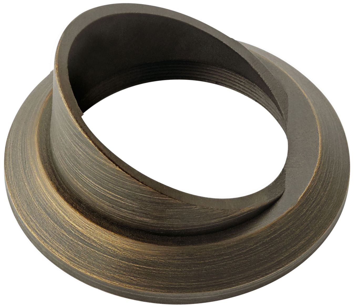 Kichler Mini All-Purpose Centennial Brass Cowl Accessory