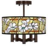 Magnolia Mosaic Ava 5-Light Bronze Ceiling Light