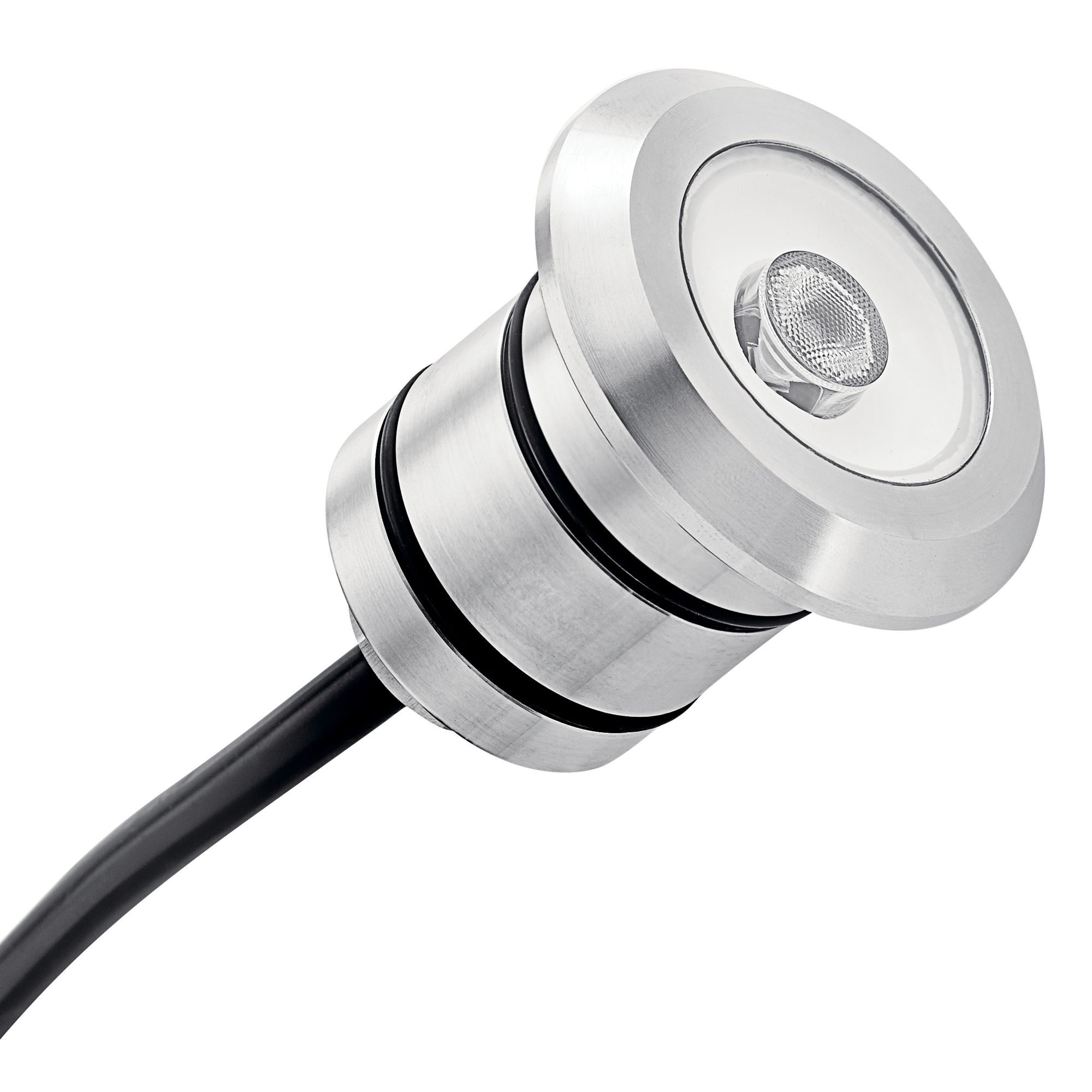 Mini All-Purpose Steel 2700K 100 Lumen LED In-Ground Light