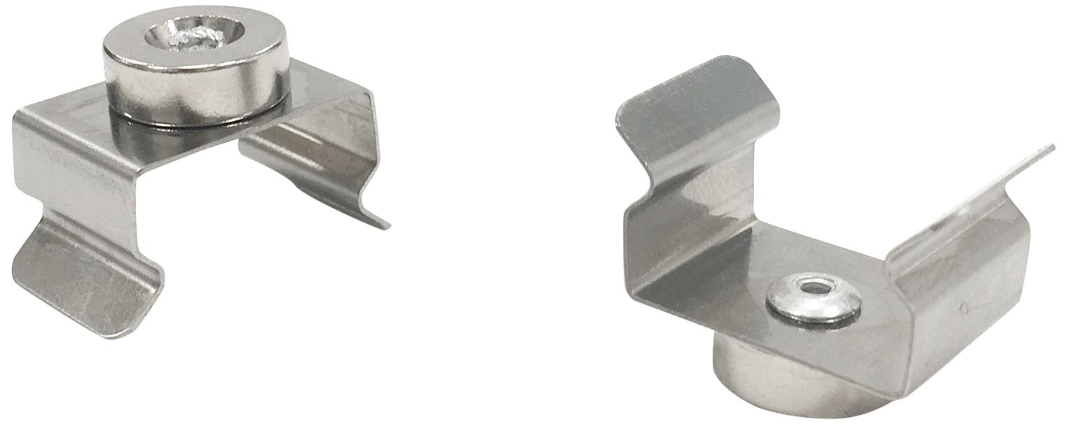 WAC 0.5" Wide LED Tape Light Mounting Clips Pack of 10 U9825 Lamps