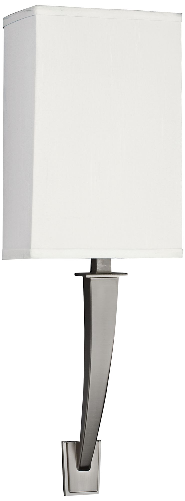 Sheridan 18 1/2" High Satin Nickel 1-Arm LED Wall Sconce