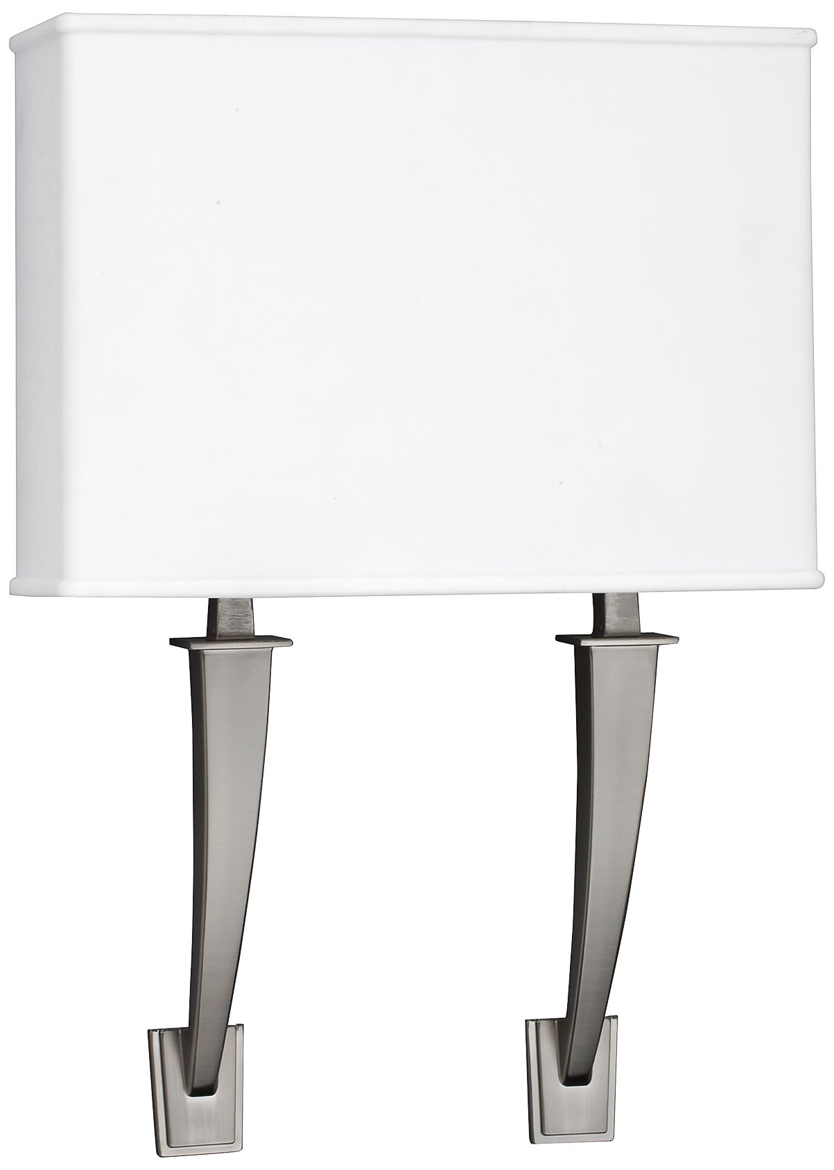 Sheridan 18" High Satin Nickel 2-Arm LED Wall Sconce