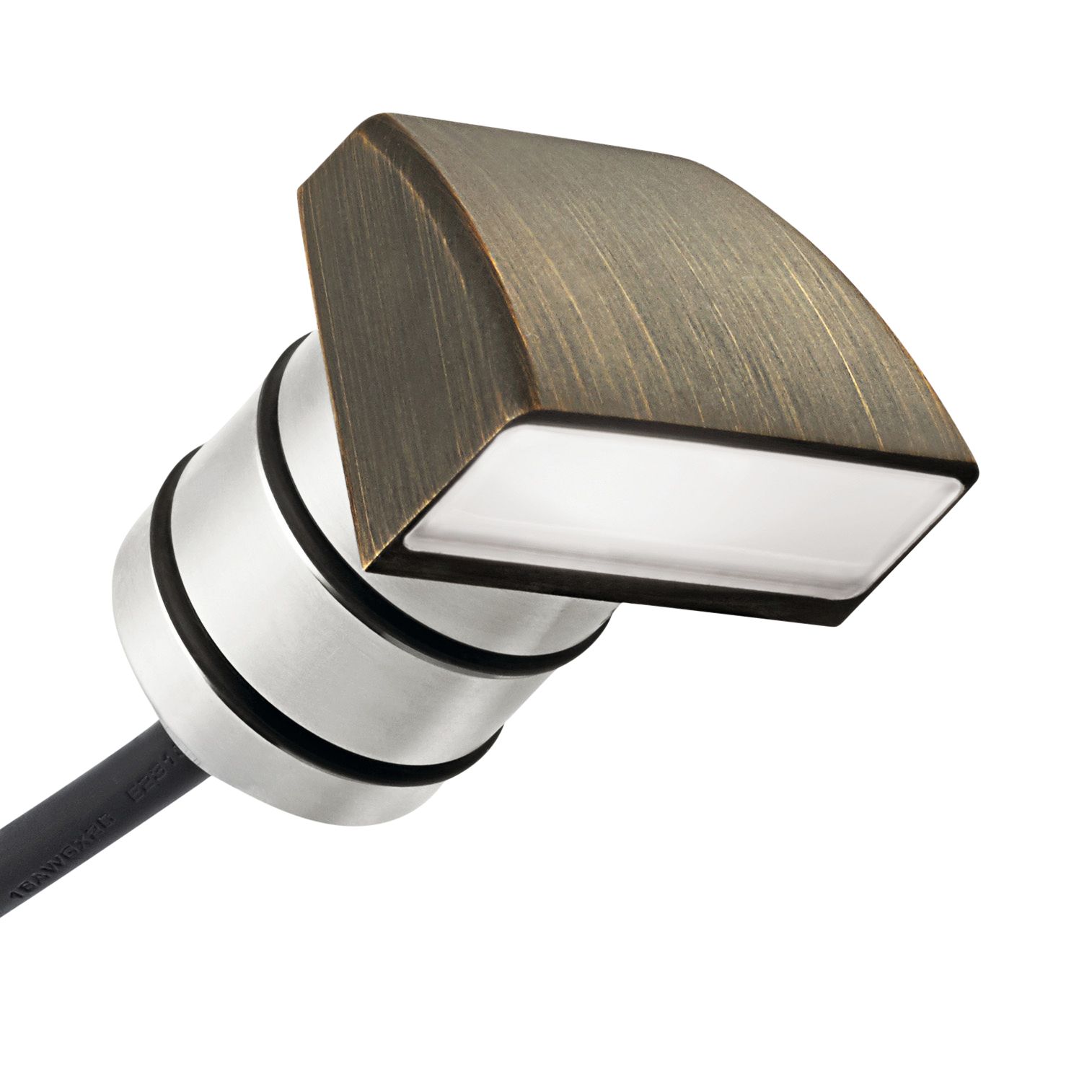 Mini All-Purpose Brass Steel LED Side Fire In-Ground Light