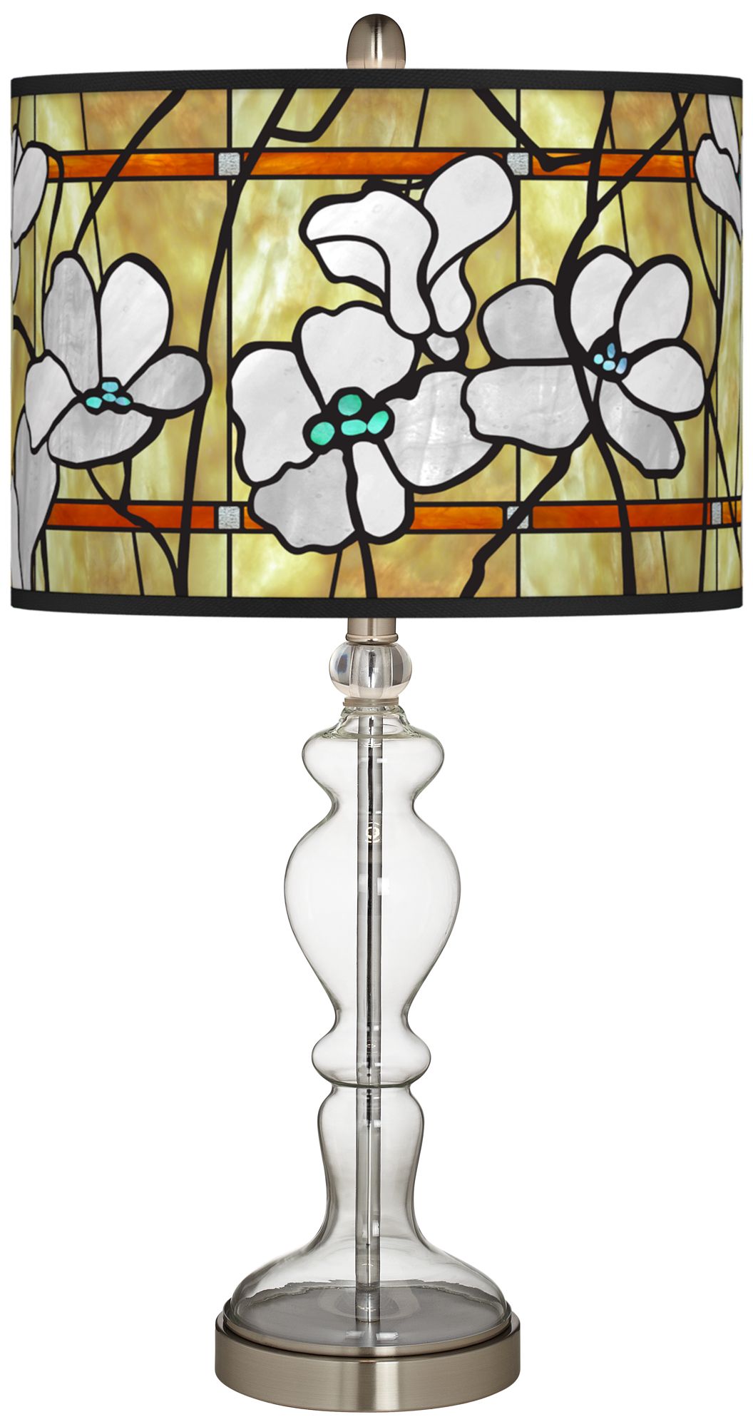 mosaic glass table lamp