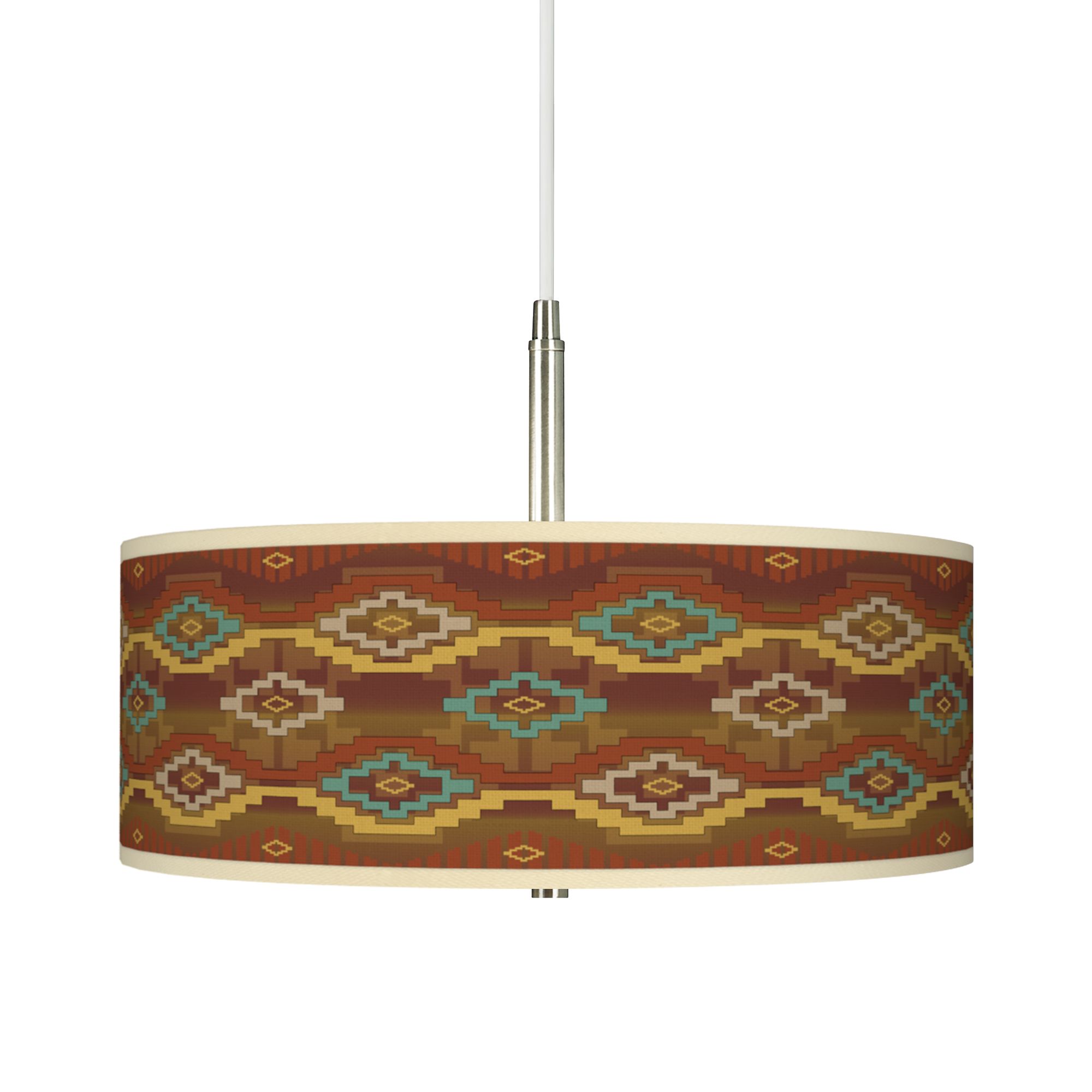 Southwest Sienna Giclee Pendant Chandelier