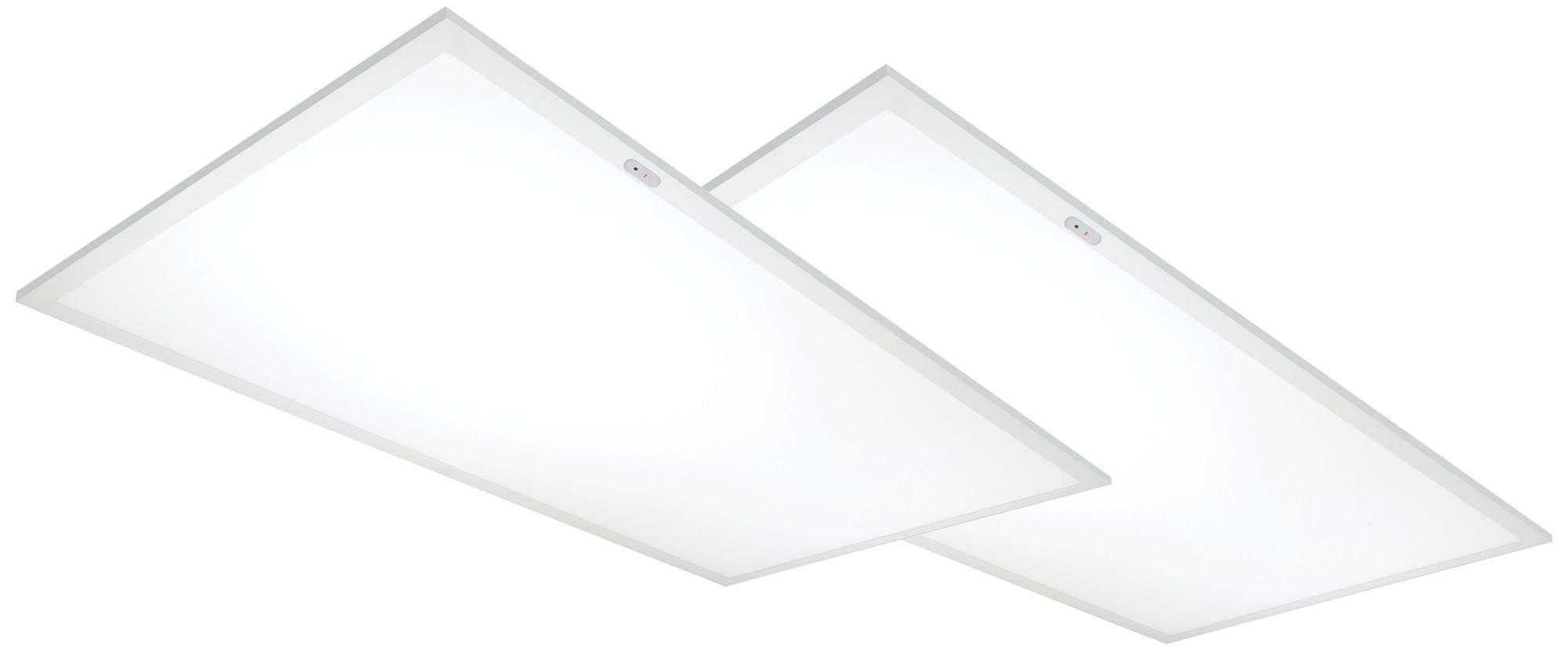 Emergency 48"W White 4000K LED Flat Panel Set of 2
