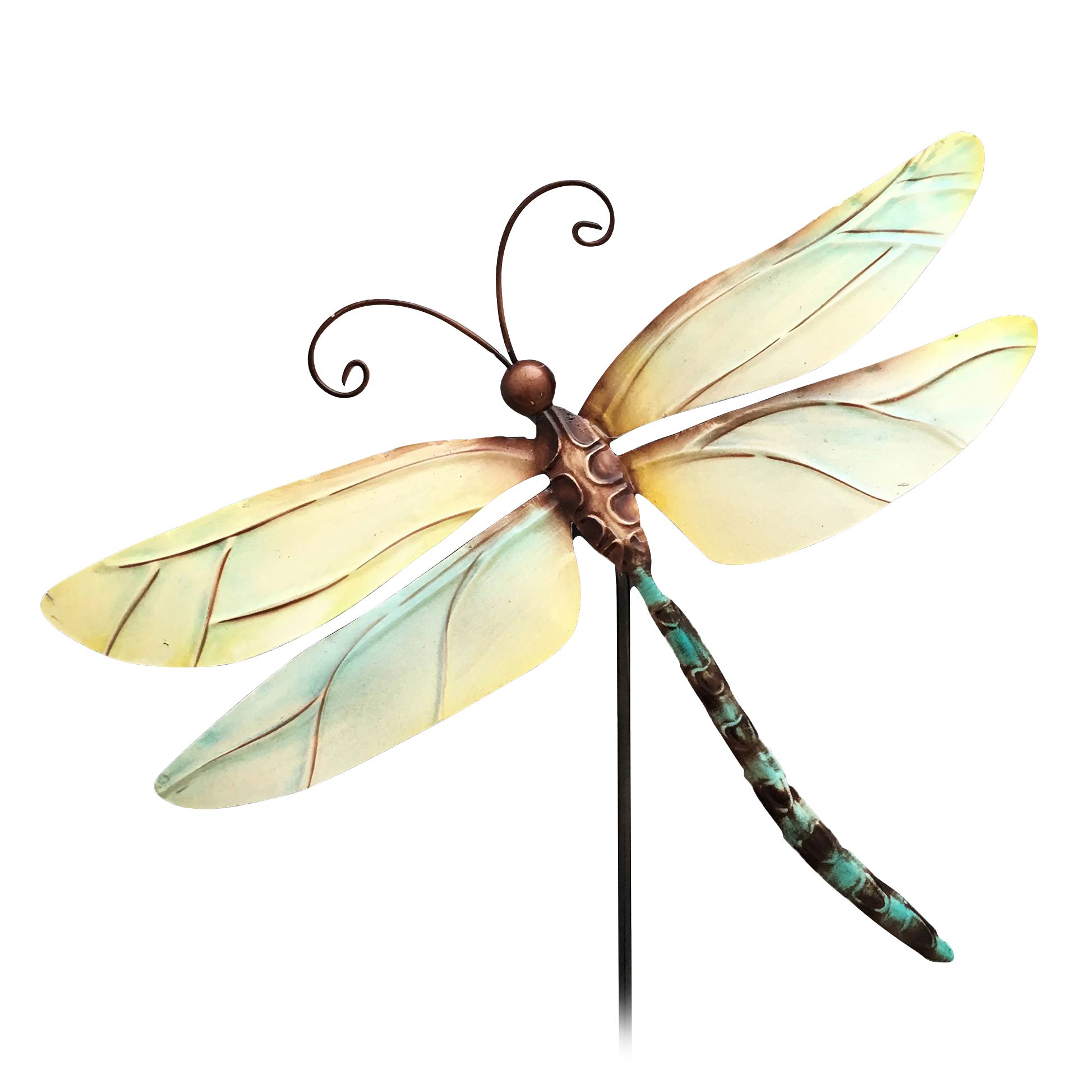 Eangee Pearl Dragonfly 24" High Decorative Garden Stake