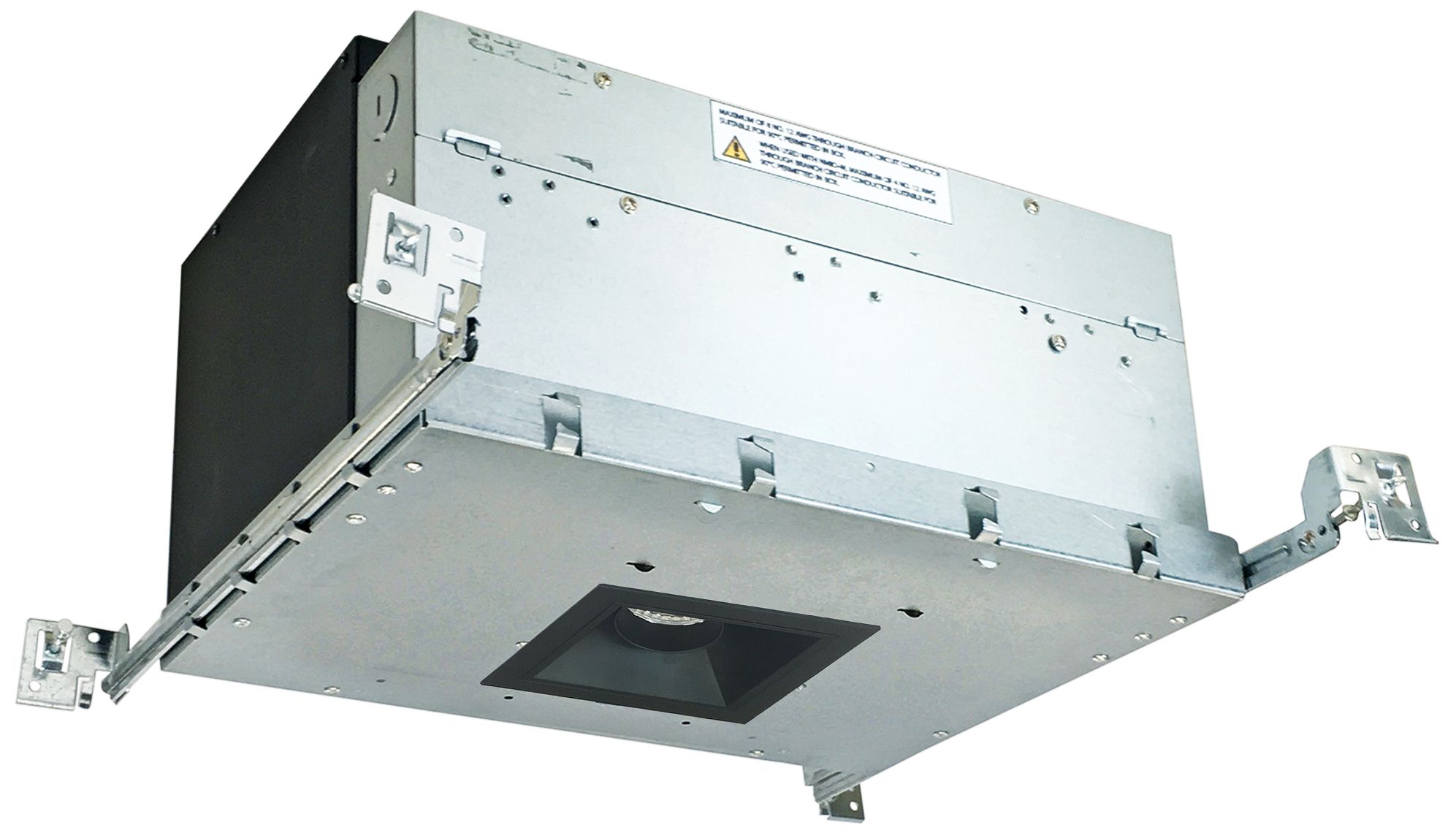 Iolite 4" Black 1-Head 1000 Lumen LED Snoot Recessed Kit