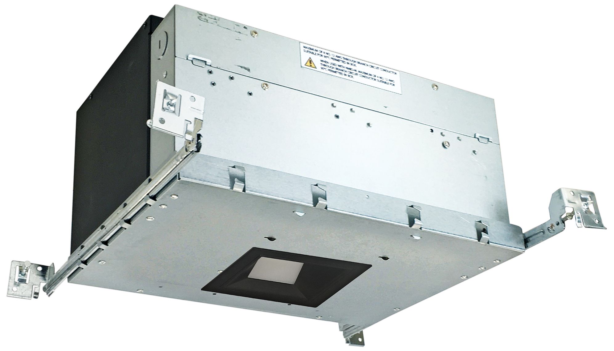 Nora Iolite 4" Black 1-Head 800lm LED Wall Wash Recessed Kit