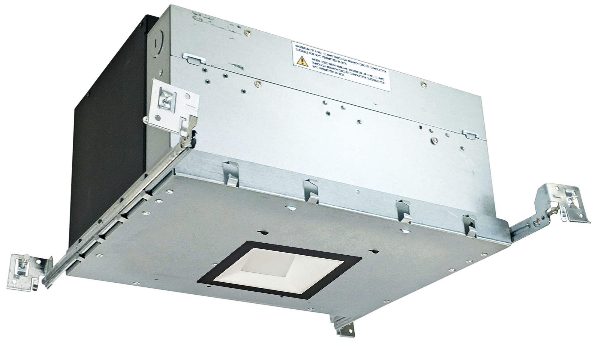 Iolite 4" White-Black 1-Head 1000lm LED Wall Wash Recess Kit