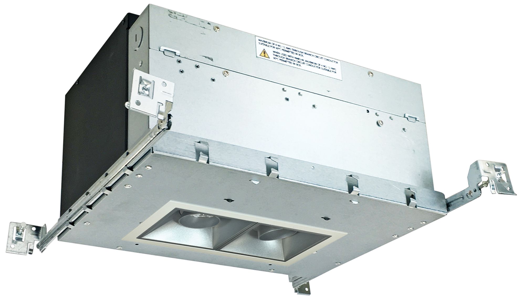 Iolite 4" Haze-White 2-Head 800 Lumen LED Snoot Recessed Kit