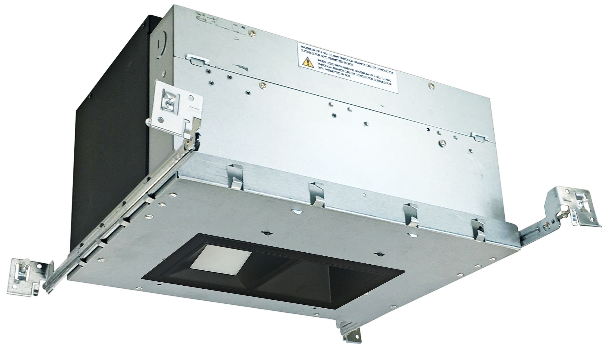 Nora Iolite 4" Black 2-Head 800lm LED Wall Wash Recessed Kit