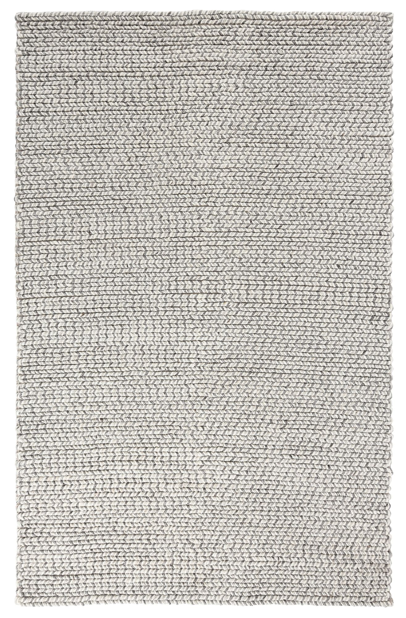 Dawson Gray Rectangular Wool Area Rug