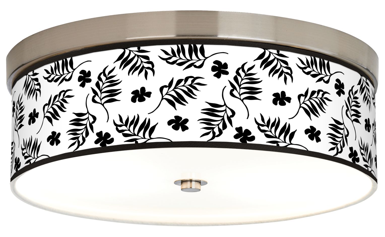 Floral Fern Giclee Energy Efficient Ceiling Light