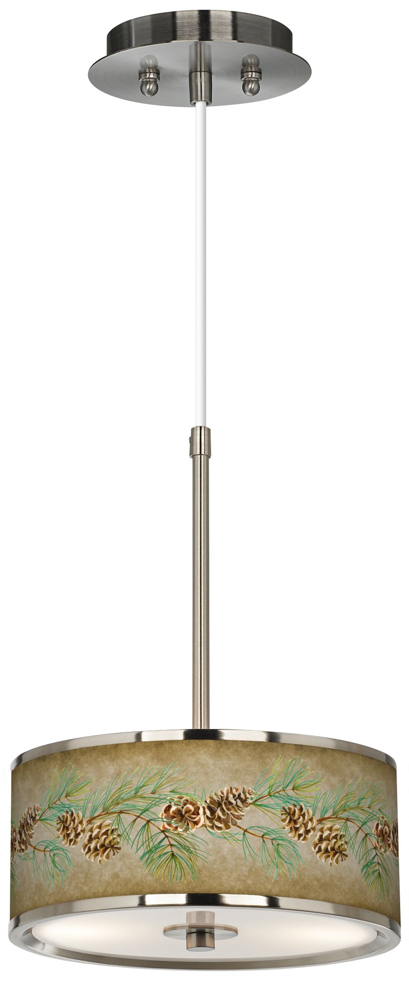 Cone Branch Giclee Glow 10 1/4" Wide Pendant Light