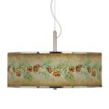 Cone Branch Giclee Glow 20&quot; Wide Pendant Light