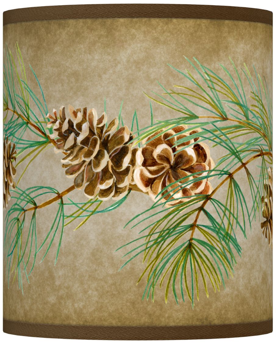 Cone Branch Giclee Shade 10x10x12 (Spider)