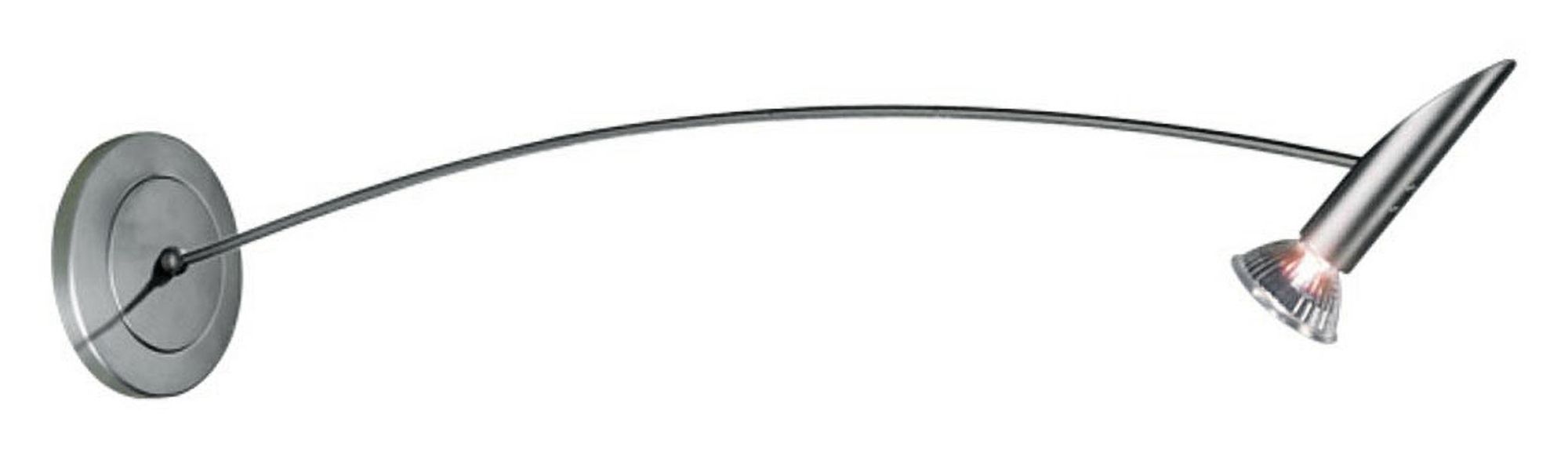 Bruck Scorpio 4 1/2" Wide Matte Chrome Picture Light