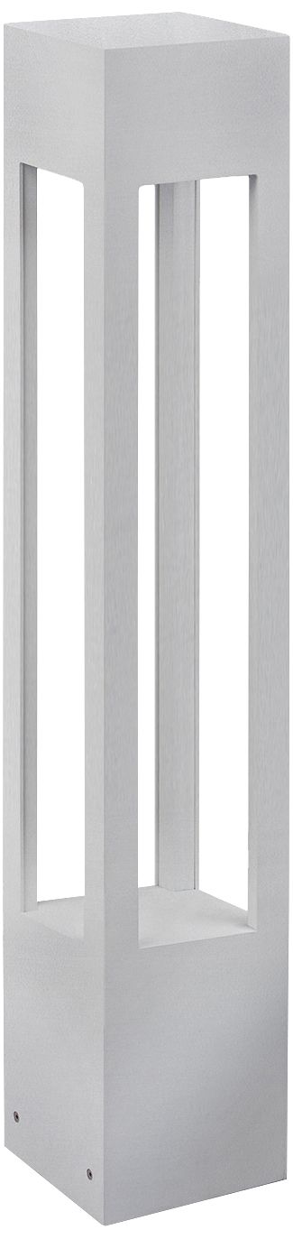 Napa 36" High Brushed Nickel LED Landscape Bollard Light