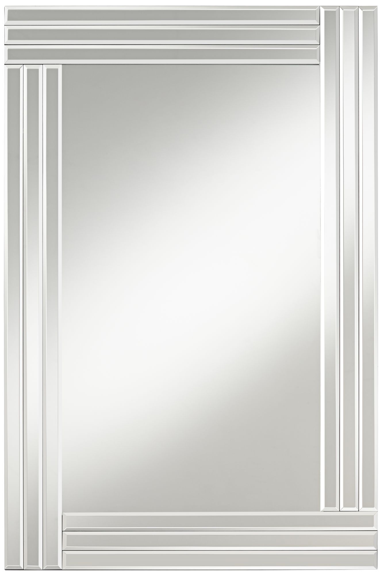 Possini Euro Sofija 23 1/2" x 35 Edged Wall Mirror