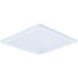 Maxim Wafer 9&quot; Wide Square White LED Outdoor Ceiling Light