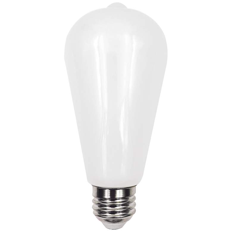 100W Equivalent Milky 12W LED Dimmable Edison ST21 Bulb