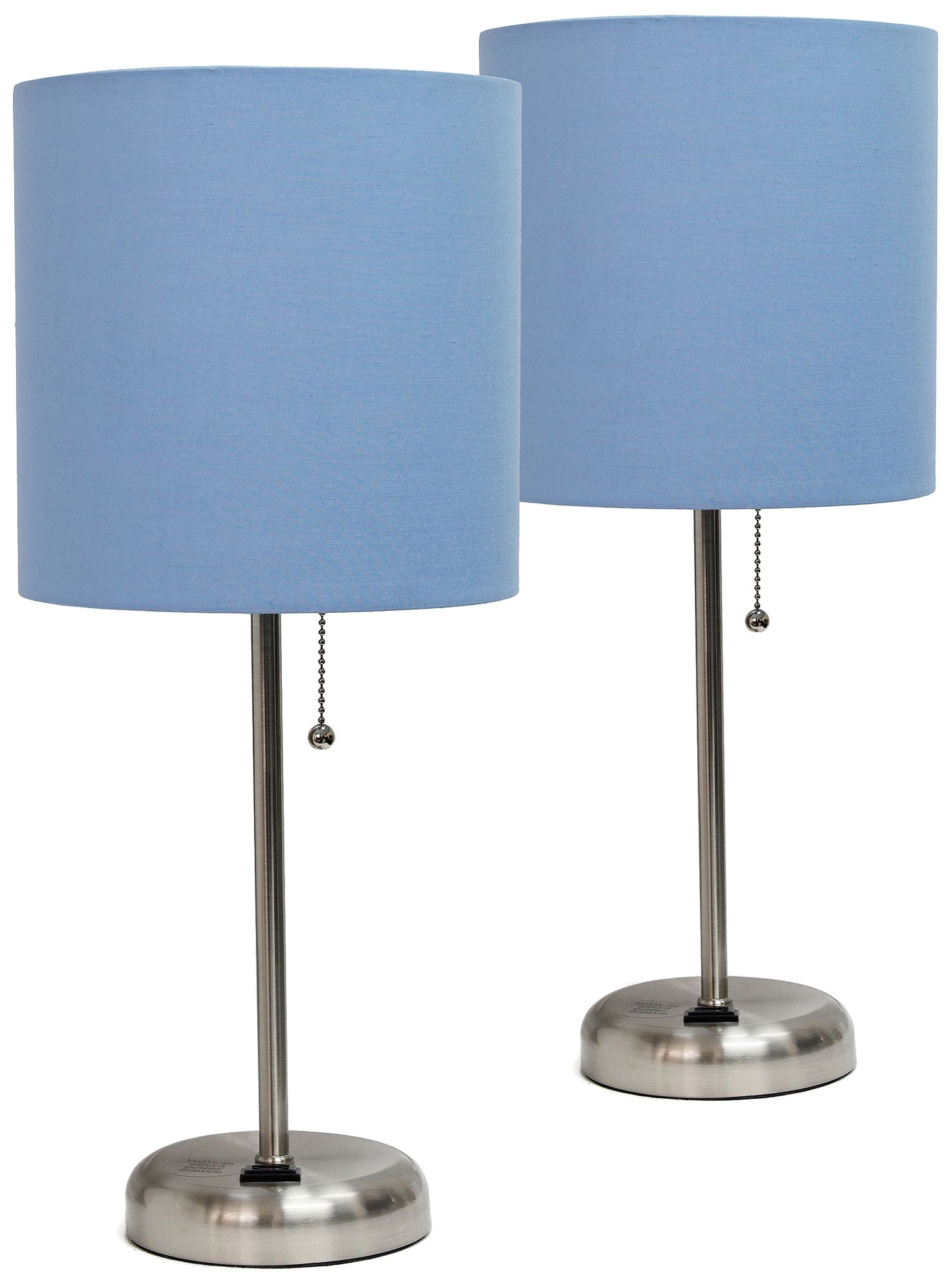 blue kids lamp