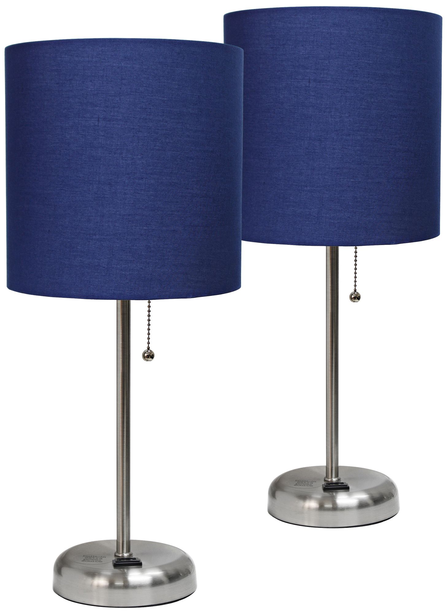 blue kids lamp