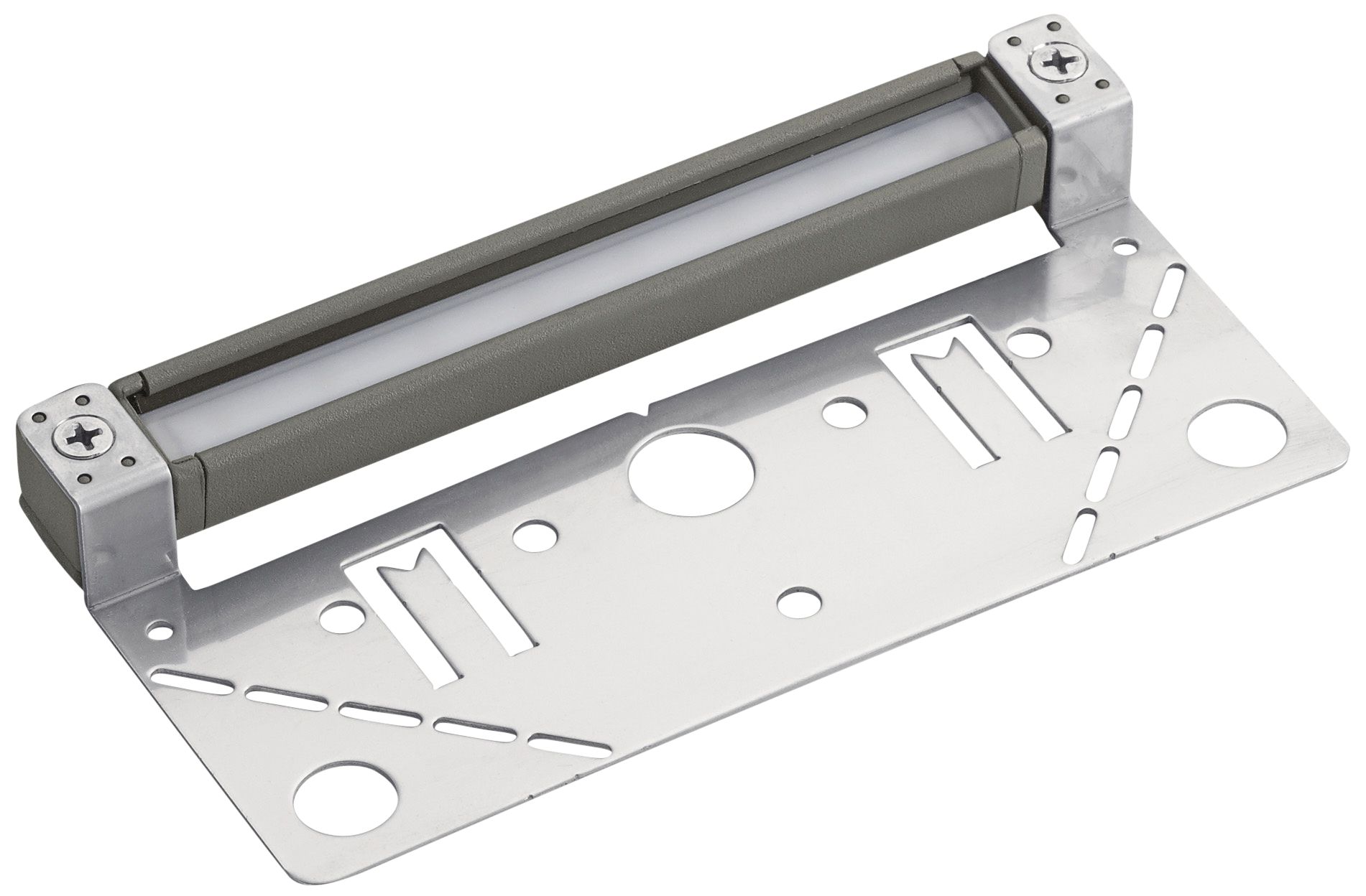 Kichler Landscape LED 6" Wide Gray 3000K Hardscape Light